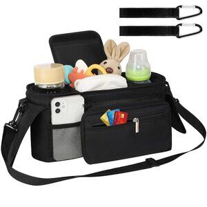 Stroller bag caddy organizer